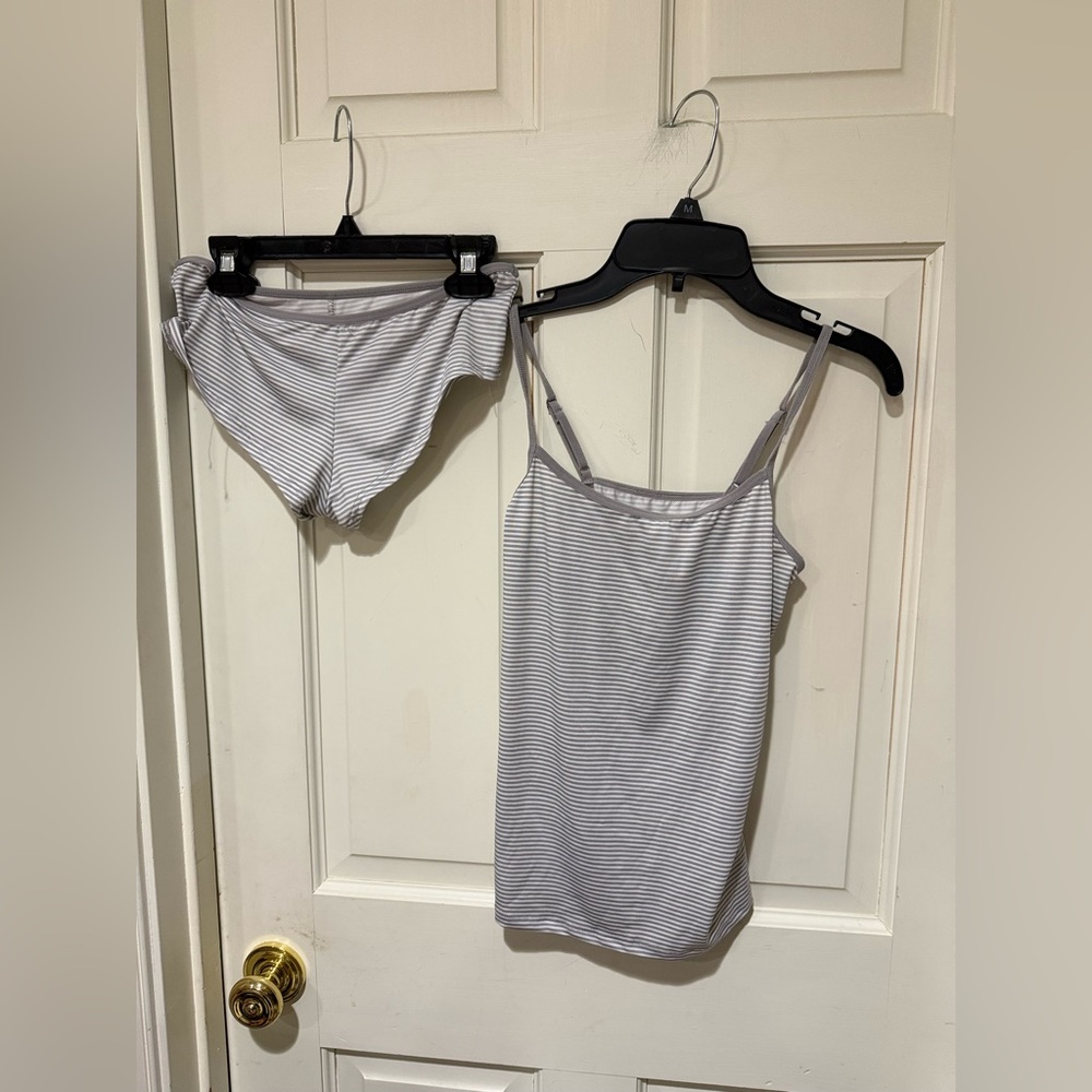 Striped Gray Women's Intimate Set by Loveaffair